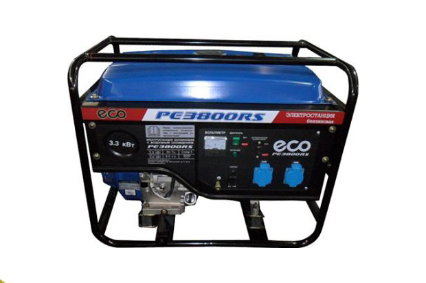 Аренда бензогенератора ECO PE 3800 RS (3,3кВт)