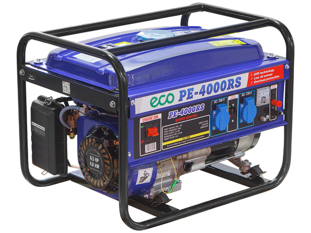Аренда бензогенератора ECO PE 4000 RS (2,8кВт)