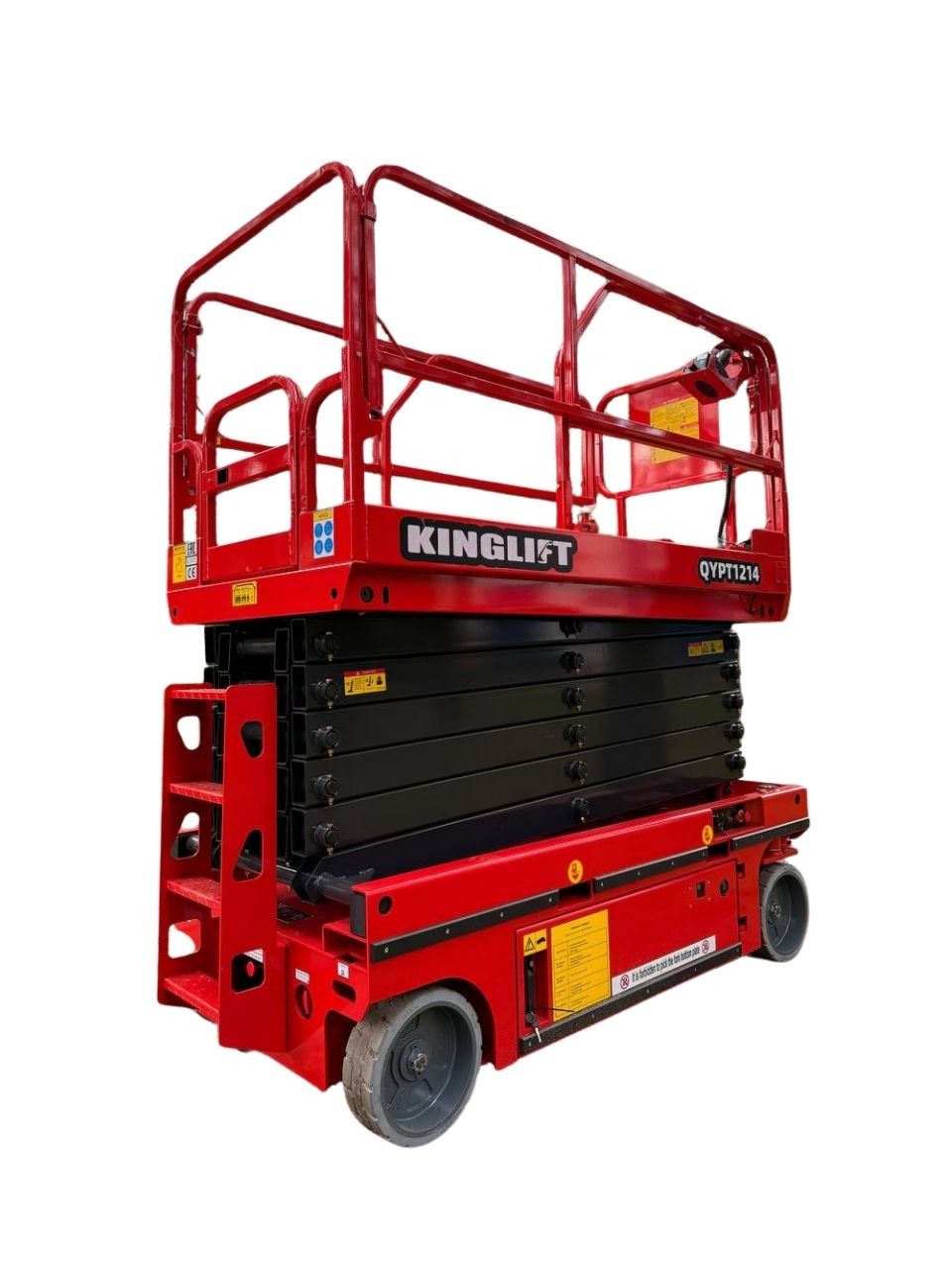 Аренда подъемника ножничного электрического KingLift QYPT1214 (высота подъёма до 14 метров)